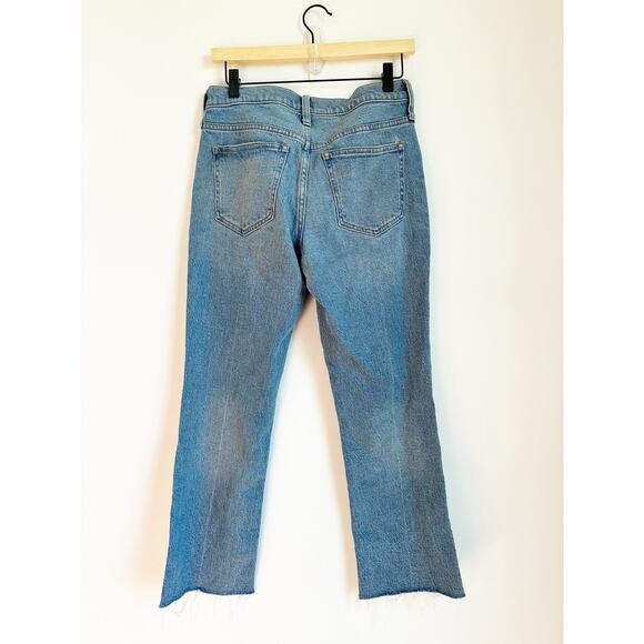 J. Crew 9" demi-boot crop jean in Brommell wash 26 - Picture 4 of 4